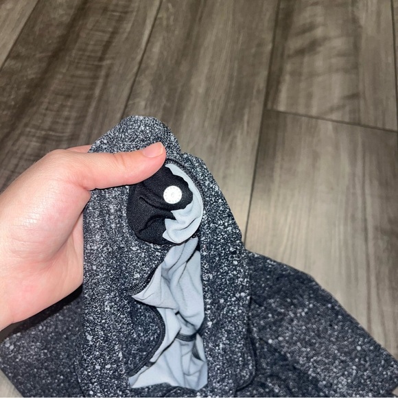 Lululemon Align Pant II (25"), Luminesce Splatter Ice Grey Black, Size 6 - Picture 2 of 4